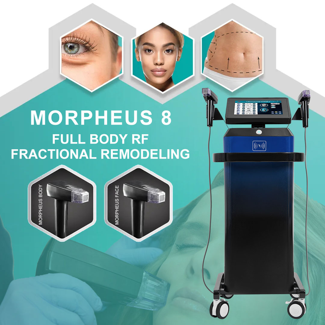 High Quality Micro Needle Rf Fractional Treatment Hyperpigmentation Machine Morpheus 8 Rf Microneedling For Face Lifting