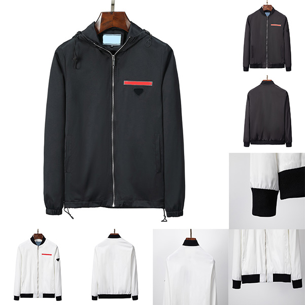 

Men's coat parka jacket triangular epaulettes designer jackets men Autumn And Spring Windbreaker parkas for mens hoodies Zipper Outerwear coats size M-3XL