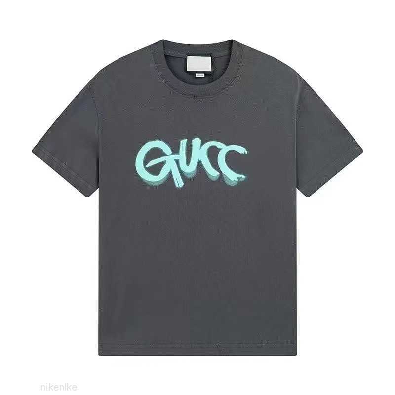 

23Ss Mens t Shirt Designer Casual Short Sleeve Letter-printed Sweatshirt Pure Cotton Lovers' Same Clothing K88