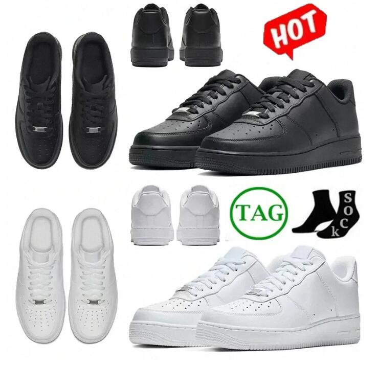

airforce 1 mens womens running shoes Triple White Black Wheat Shadow Pale Ivory Aurora Particle Grey air Platform Shoe force 1 Trainers Sports Sneakers 36-46