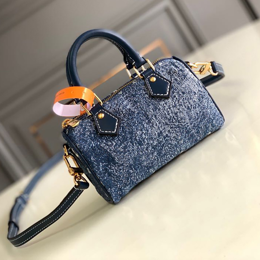 

1:1 Quality Designer Fashion Shoulder Bag 16CM NANO SPEEDY Luxurious Crossbody Bag M81085 With Box ML172