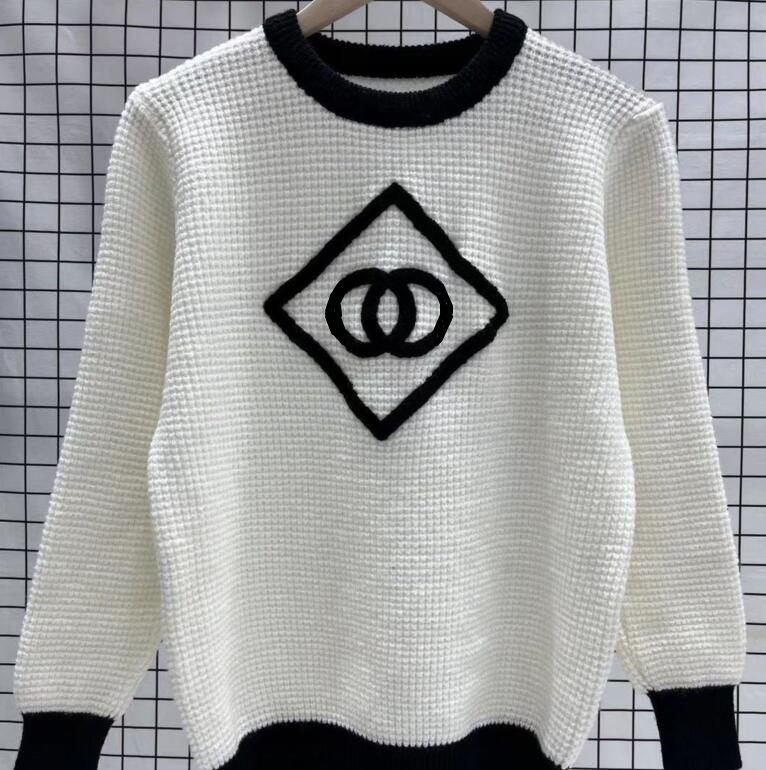 

new Women' Sweaters Casual Fashion Long Sleeve Knitwear Women designer Sweaters top, Black