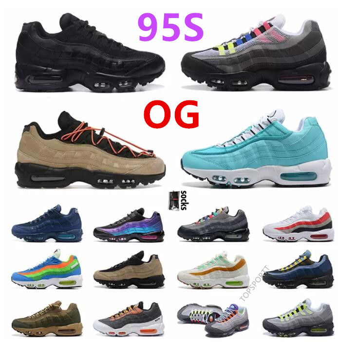 

Designer Mens 95 Running Shoes Speed OG Solar Triple Black White 95s Dark Army Worldwide Seahawks Particle Grey Neon AirS Red Greedy outdoor Sports Trainer Sneakers, 390