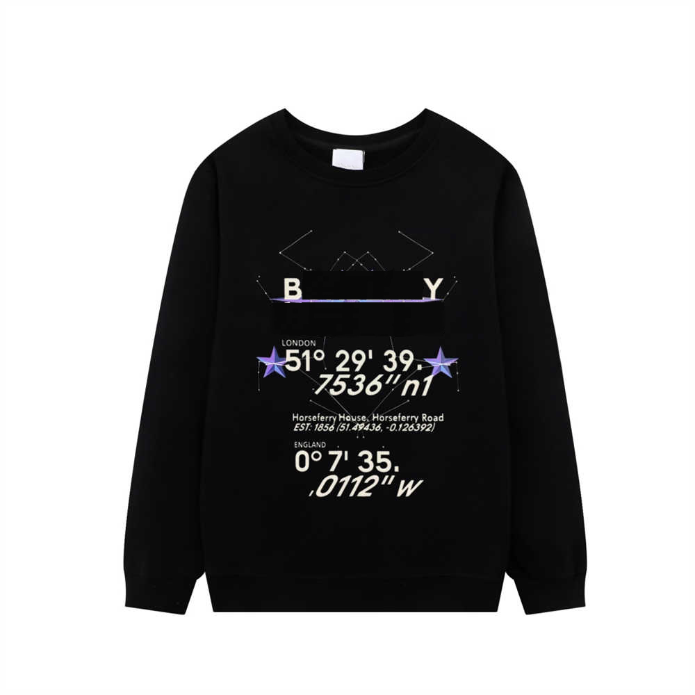 

2023aa designer hooded Sweatshirts autumn and winter plush slim crewneck tide long-sleeved shirt printed pattern couple shirt Asian size -3XL, Supplementary freight