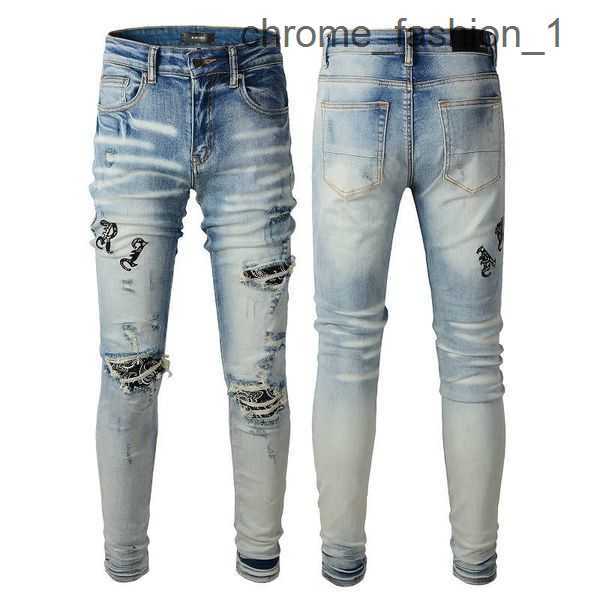 

Pants Jeans Jean amirly Designer Denim New Holes Trousers Arrivals Coolguy Biker Mens Man Clothing Luxury #828 1 PH0X