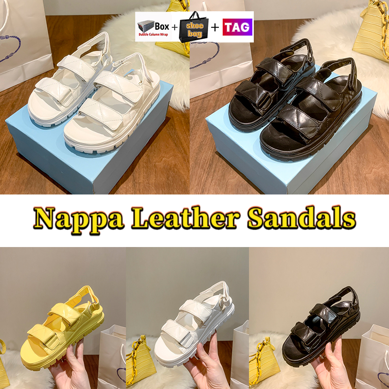 

Designer Nappa Leather Sandals Luxury Sandal Fashion Quilted Padded Classic Slides Women Shoes Summer Indoor Outdoor Beach Slide womens Slippers Slipper, 03