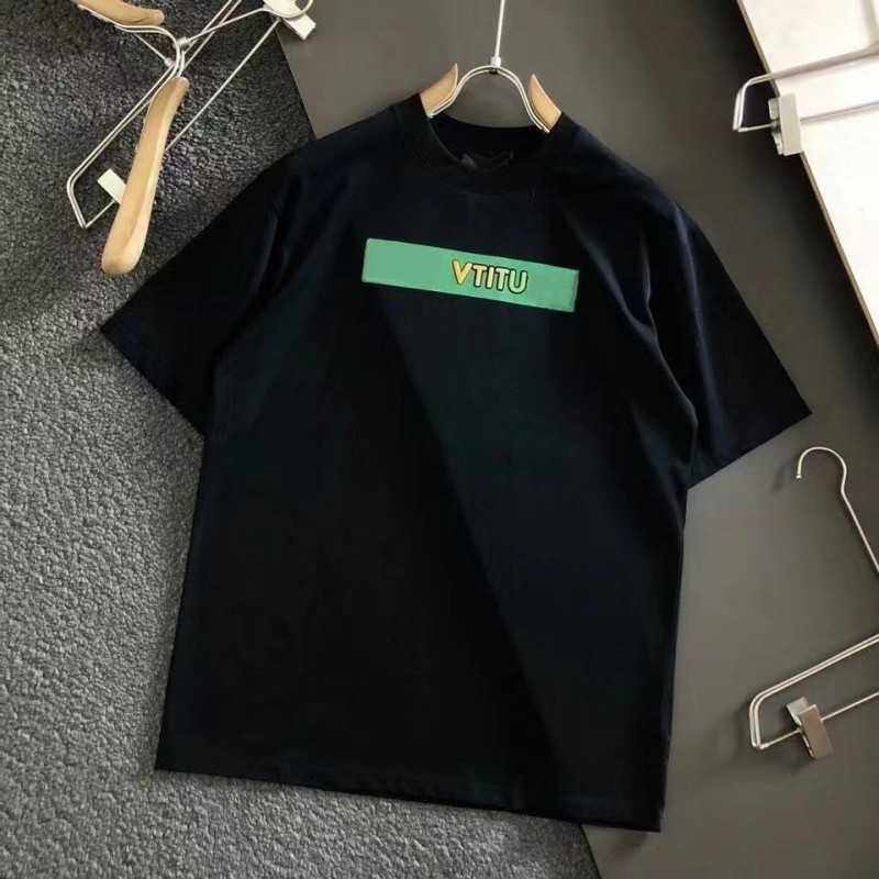 

23ss Mens T-shirt Designer Gradual Letter Short Sleeve High Version Cotton Sweatshirt Men and Womens Same Style Couple Dress -4xl K88