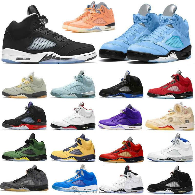 

Concord 5s Jumpman 5 UNC University Racer Blue Basketball Shoes Aqua DJ Khaled x We The Bests Mars For Her PRFC Green Bean Bluebird Sail Easter Raging Bull Sneakers, Shoes lace