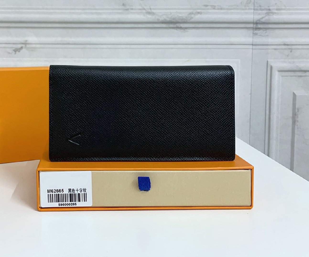 

Fashion designer wallets luxury Brazza purse mens womens leather clutch bags Highs quality monogrames coin purses long slim card holders original box dust bag #665, 62665#brown monogrames