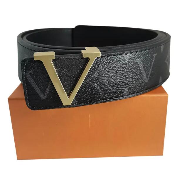 

Fashion Classic Men Designer Belts Womens Mens Casual Letter Smooth Buckle Luxury Belt 20 colors Width 2.0cm 3.4cm 3.8cm box, No box