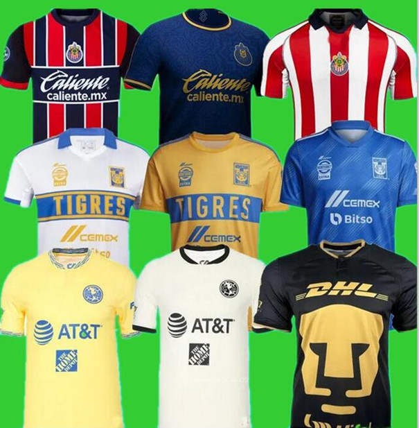 

liga mx 22 23 Club America Soccer Jerseys leon third 2022 2023 mexico Leon Tijuana Tigres UNAM Chivas Guadalajara Cruz Azul Football Shirts