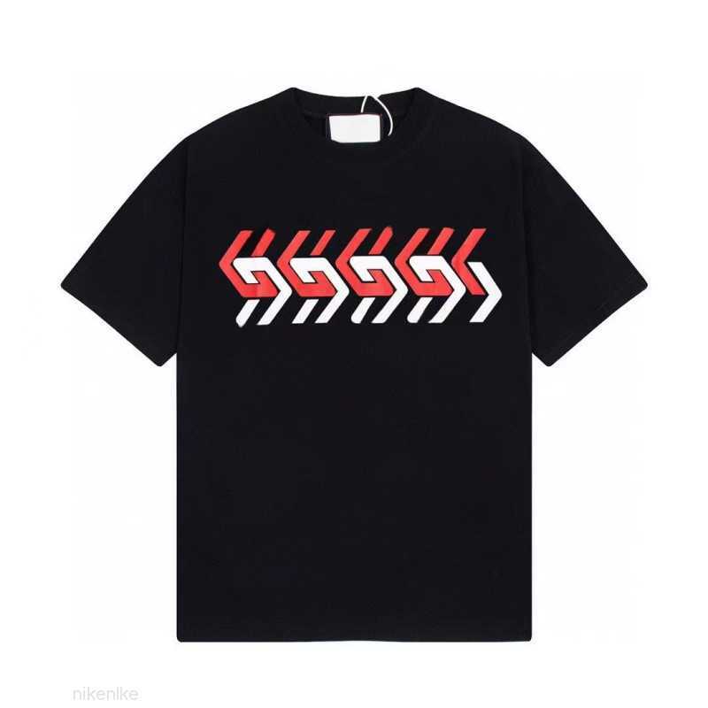 

23Ss Men t Shirt Designer Technology Pure Cotton Short Sleeve Casual Breathable Sweatshirt Street Letter Printing the Same Style for Lovers K88