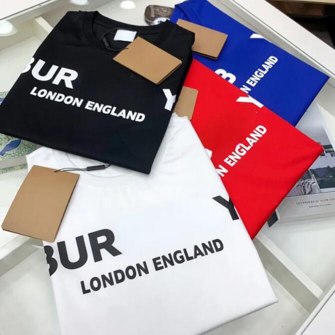 

Mens Plus Tees Size S-XXXXL Cotton T Shirt Letter Printed T-shirt 100% Pure Cottons Men and Women Couple Tide Triangle Logo Tops Casual 4 Colors shirts, Black