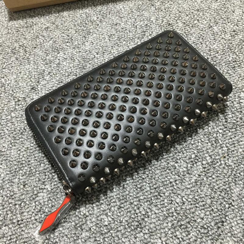 

Style Wallets Panelled Paloma wallet Clutch Women Patent Mixed Color Rivets bag Clutches Lady Long Purses with Men genuine leather bag, 16