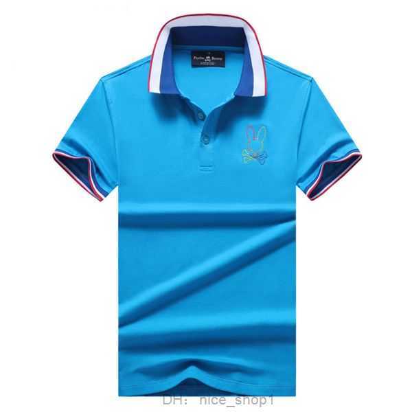 

Mens Fashion Polo Shirts Psycho Rabbit Print Animal Summer Lapel Short Sleeves High Quality Branded Couple Cotton Casual t Size M-3xl 5 O4C0, Customize
