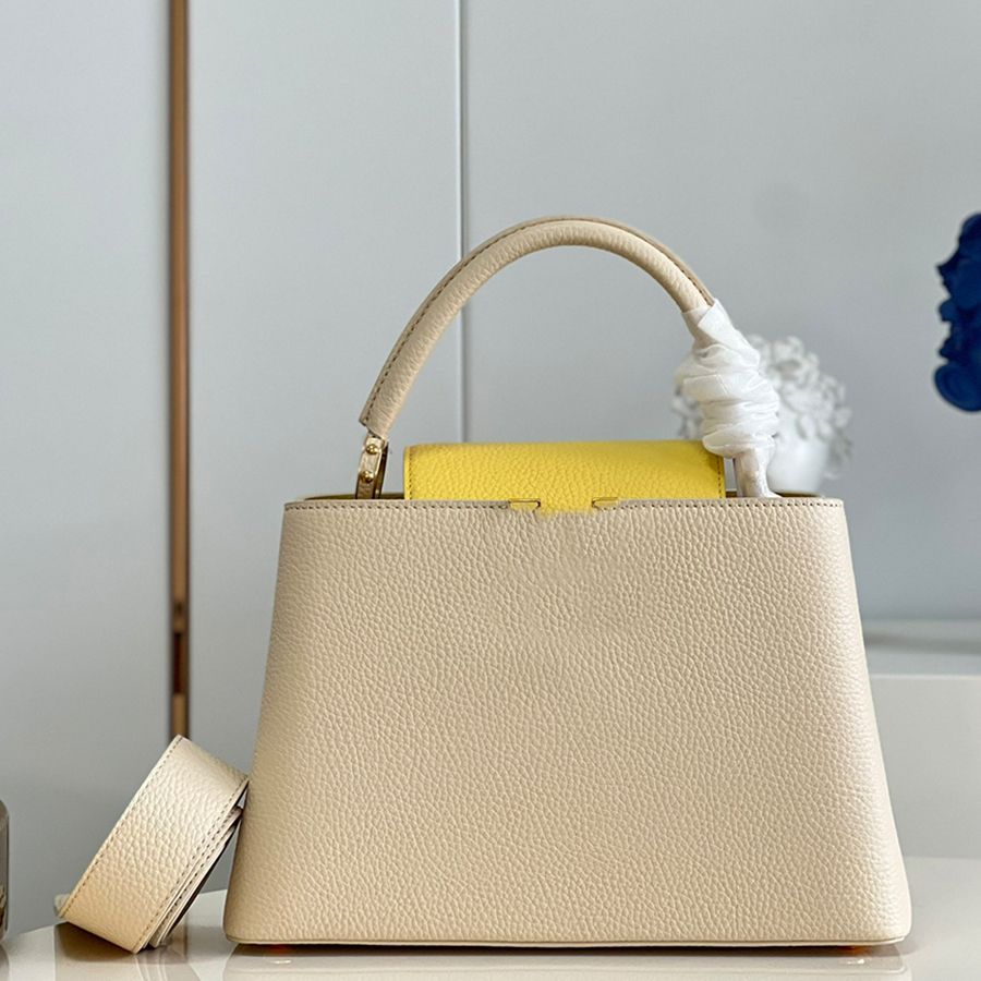 

1:1 Quality Designer Fashion Shoulder Bag 31.5CM CAPUCINES MM Luxurious Handbag M59883 With Box ML183, M59882