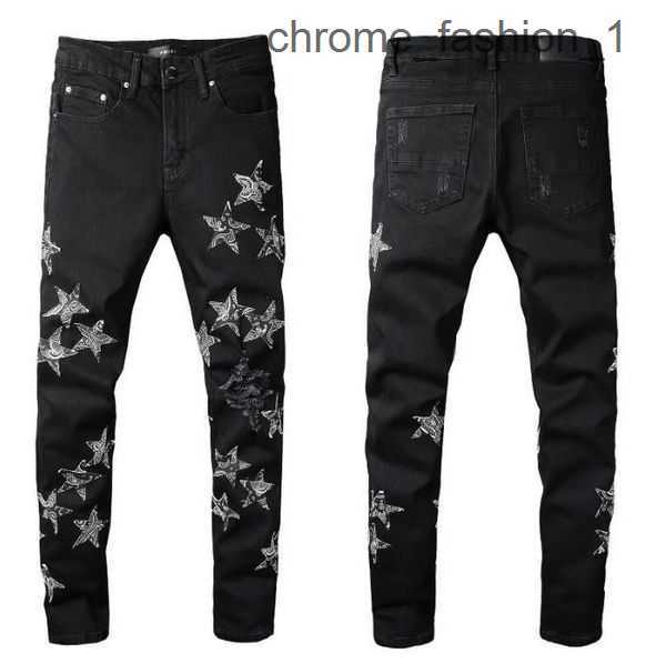 

Straight amirly Denim Men's Mens Jeans Slp Skinny Blue Slim Flare Pants Biker Black Casual Destroyed Long Men Ripped 3 0O6D, #13