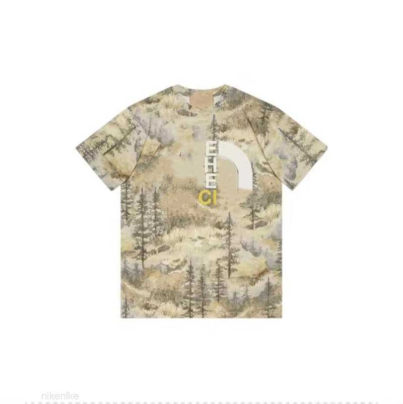 

23Sss Mens t Shirt Designer Printed Sweatshirt Pure Cotton Breathable Short Sleeve 23Ss Fashionable Casual Street Sportswear the Same Style K88