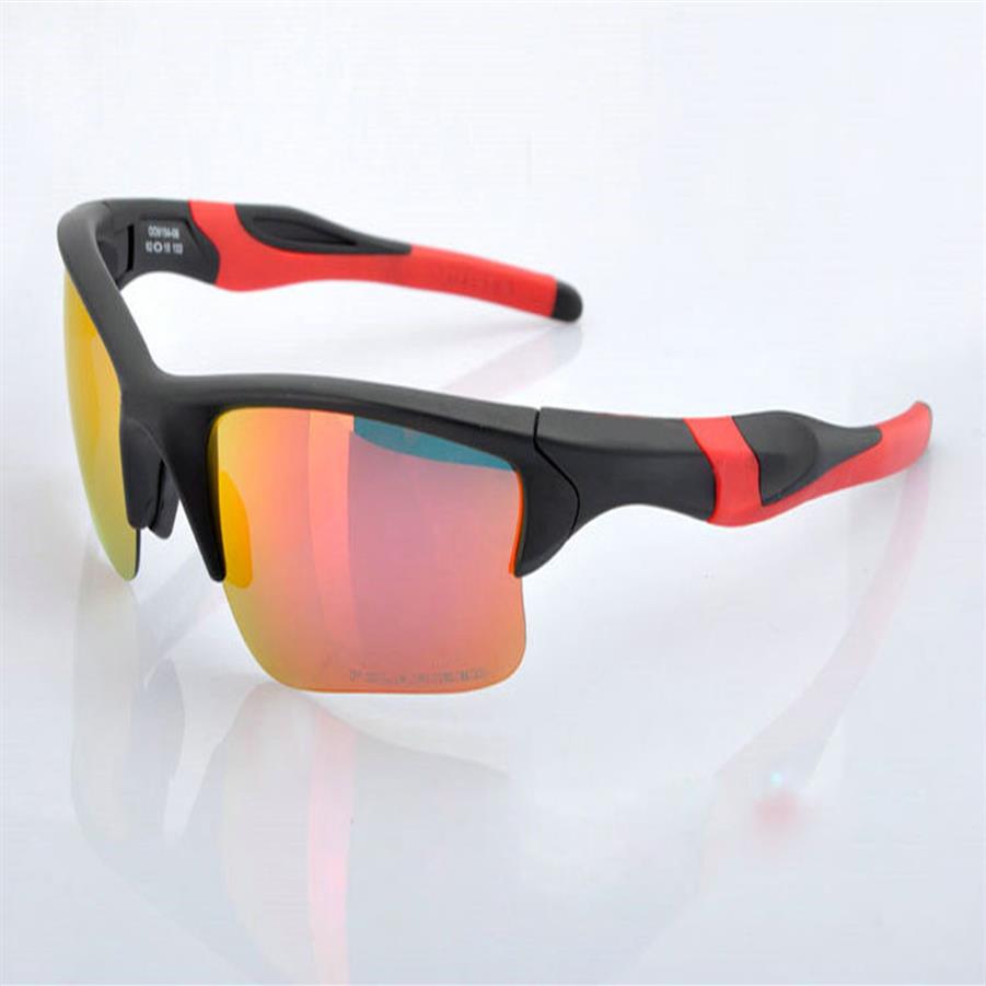 

Sell Half Jacket Sunglasses Mens Fashion High Quality Sports OO9154 Black Frames Eyewear Ladys Designer Fire Lens Polarized Gl2929