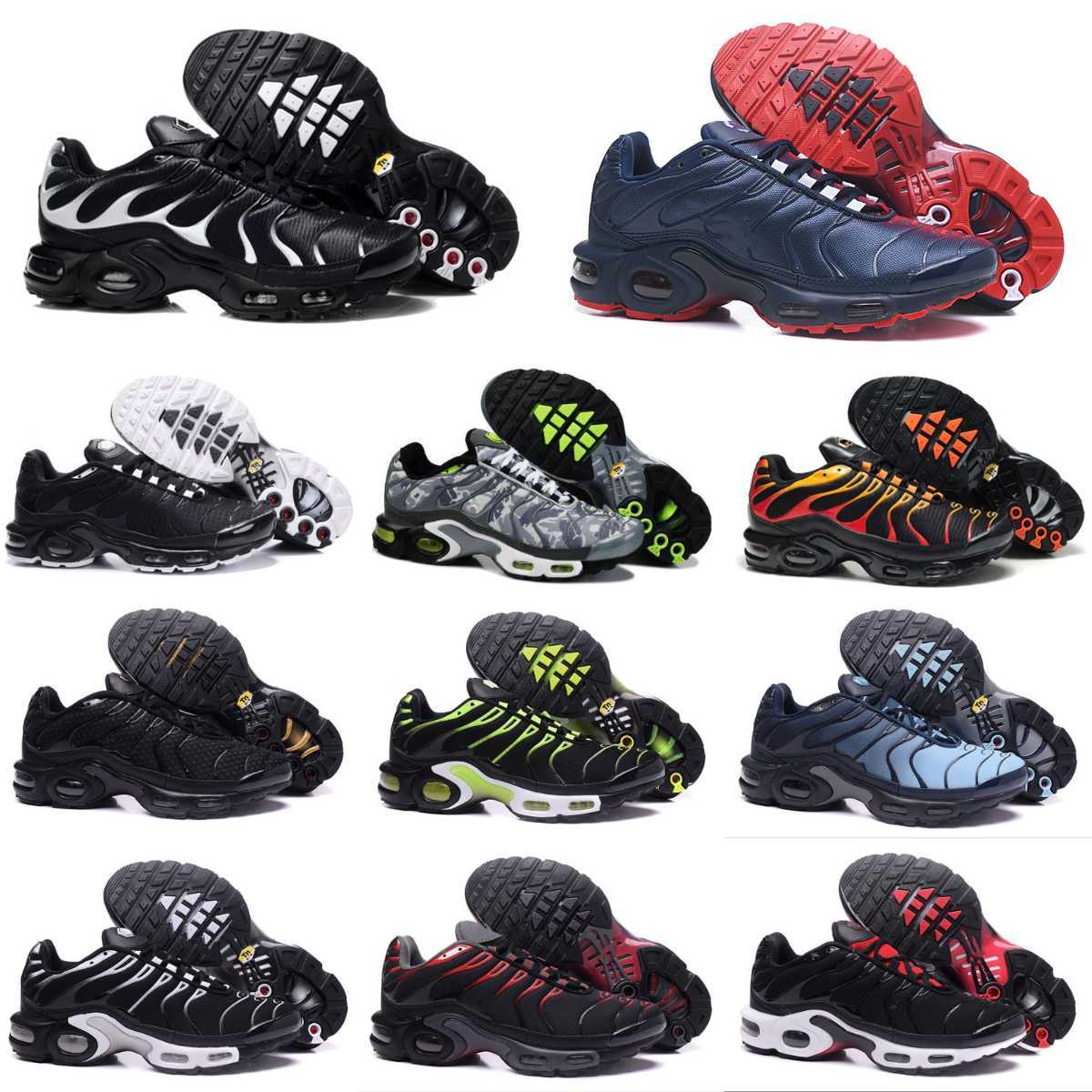 

2023 Mens Tn Running Shoes Tns OG Triple Black White Grey Frost Pink Teal Volt Blue Crinkled Metal Chaussures Requin Be True Max Plus Ultra Seafoam Designer Sneakers S8, Please contact us