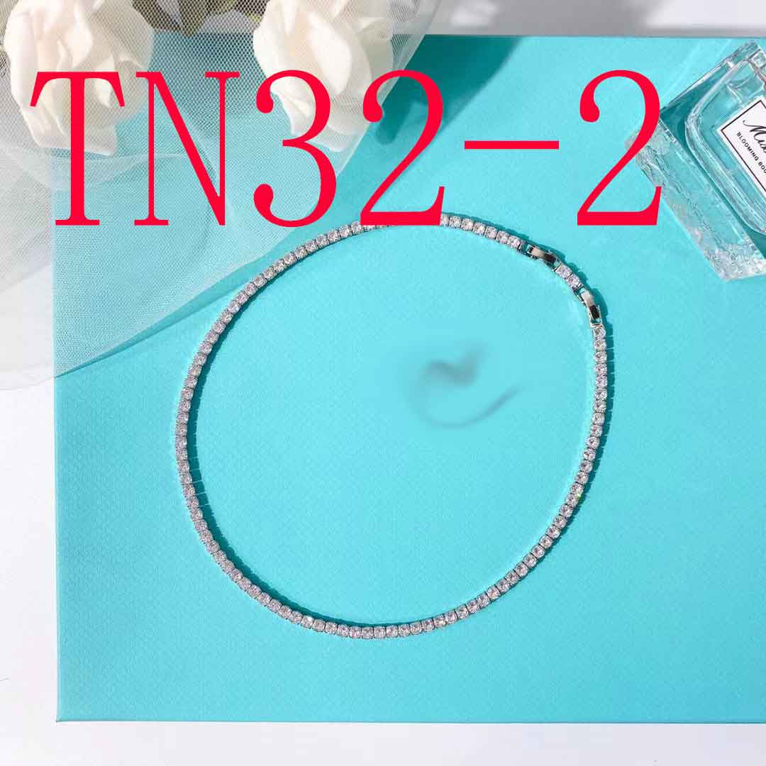 

10 years factory wholesale fashion full diamond zircon stainless steel thick T-shaped short necklace suitable for couples to give gifts with dust bags.