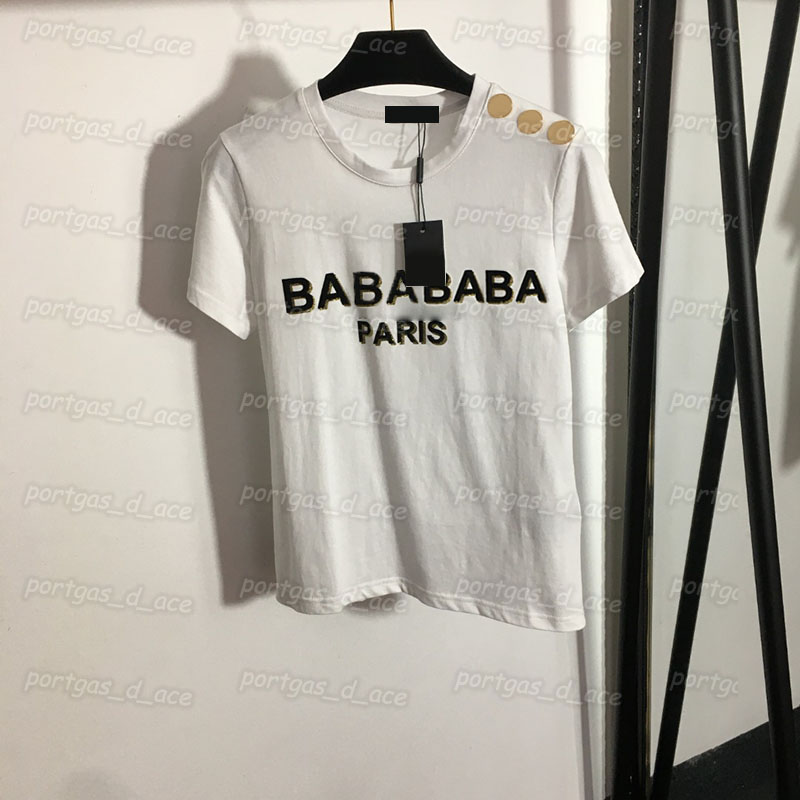 

Letters Women T Shirt Summer Cool T Shirts INS Fashion Short Sleeve Tops Fashion Yong Lady Girl Tops, White with label#20230445