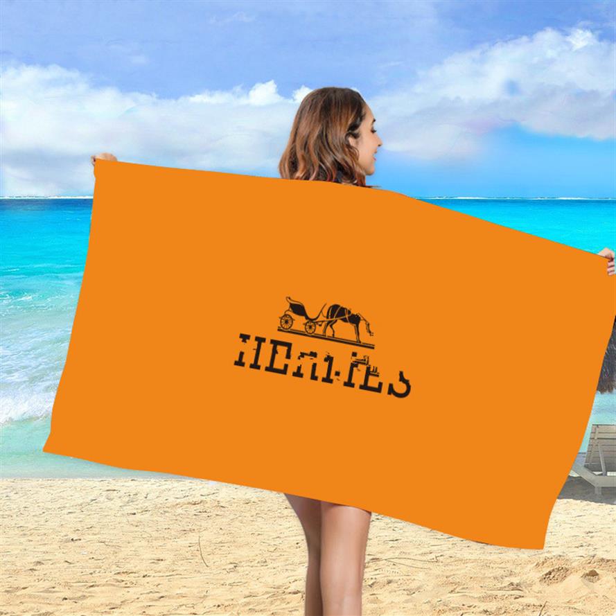 

2021 modern letter casual ins style beach towel fashion summer bath towels polyester classic home gift259B, See details below