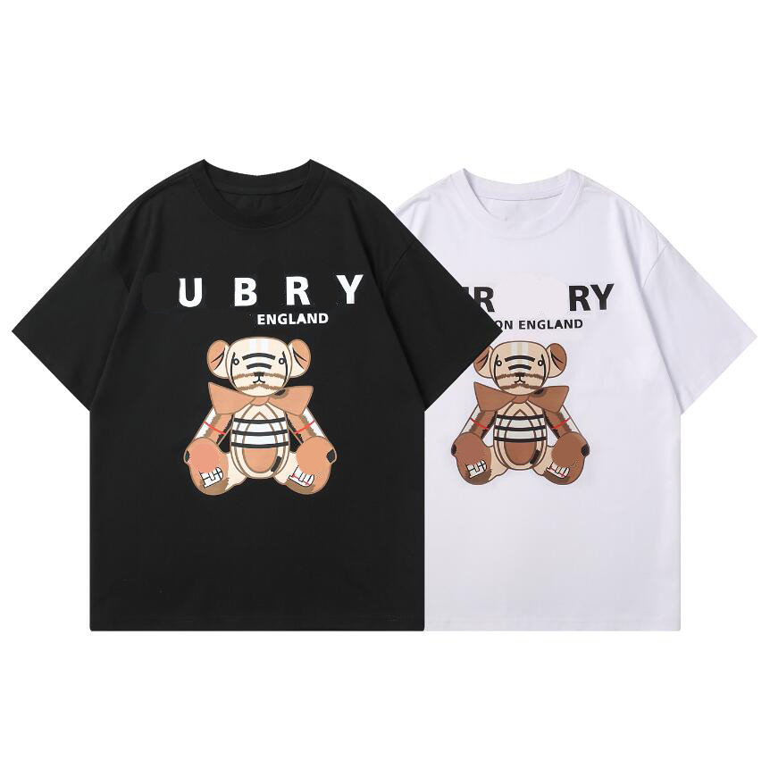 

T shirt designer letter printing cotton round neck short sleeve black and white fashion geometric abstract Devil's Eye skateboard undershirt #58