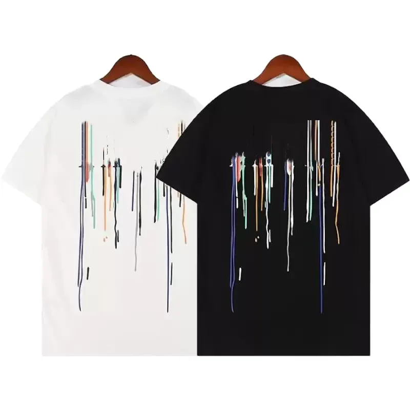 

Summer Mens T Shirts Womens Designer Printed Tops Tees Fashion Man T-shirt Quality Cotton Casual Short Sleeve Luxury Hip Hop Streetwear Tshirts