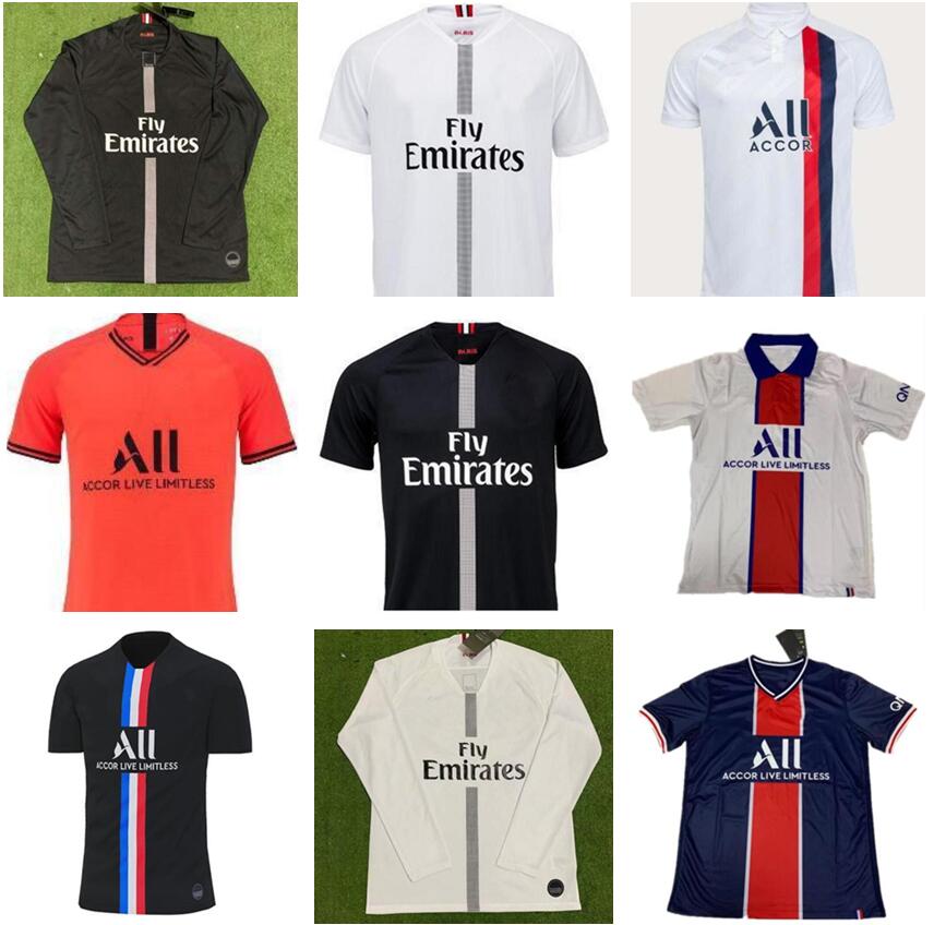 

Retro classic 18 19 20 2021 soccer jerseys VERRATTI DI MARIA LAVEZZI DRAXLER CAVANI KIMPEMBE MBAPPE T.SILVA DANI ALVES MATUIDI LUCAS football shirt Men PSgS, 20/21