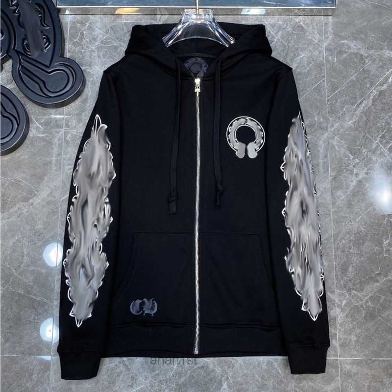 

Luxury Fashion Men's Sweatshirts Designer Classic Hoodies 2023 Zipper Hooded Sweater Casual Men Women Cross Pullover Sanskrit Hoodie Coat