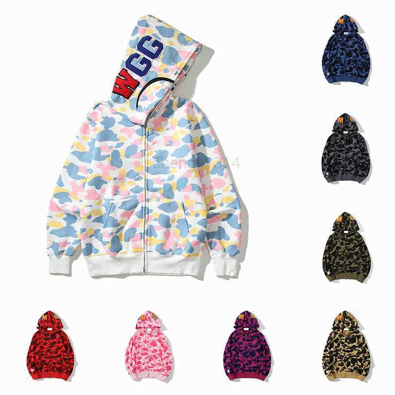 

Sharks Hoodies Mens Womens Fashion Men Deisigners Warm Jackets Hoody Stylist Cartoon Shark Printing Hoodie Cotton Coat Man CasualJ9KG, 11