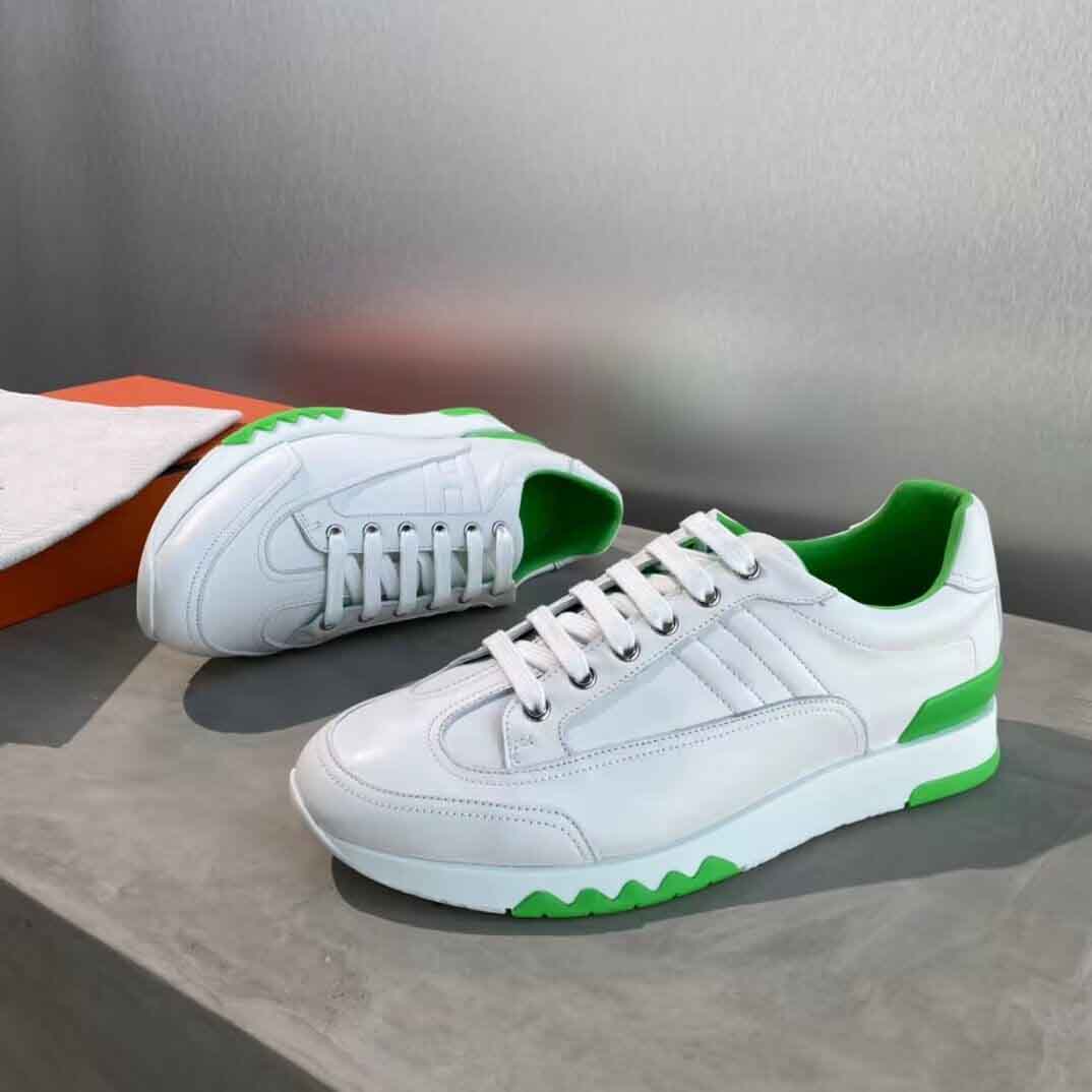 Popular Casual-stylish Trail Men Shoes Low Top Calfskin & Suede Goatskin Sneaker Top Brand Wholesale Discount Man Skateboard Walking With Box