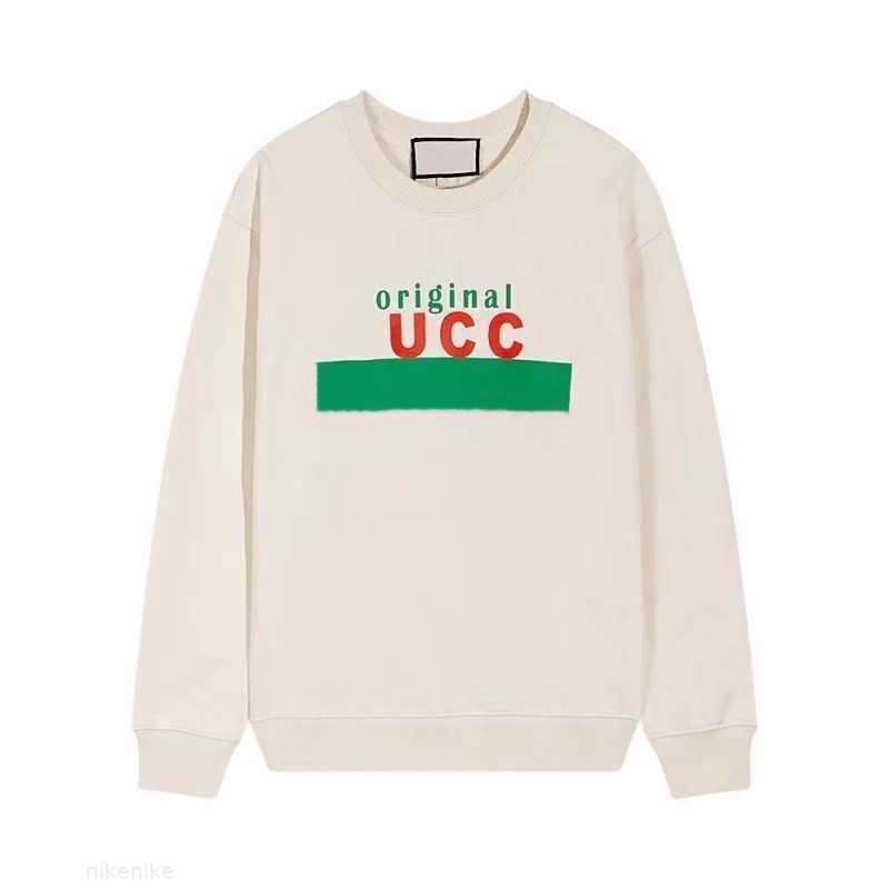 

23Ss Mens Sweatshirt Designer' Classic Printed Cotton Clothing Versatile Loose Long-sleeved Lovers' Same High Version Correct Version K88