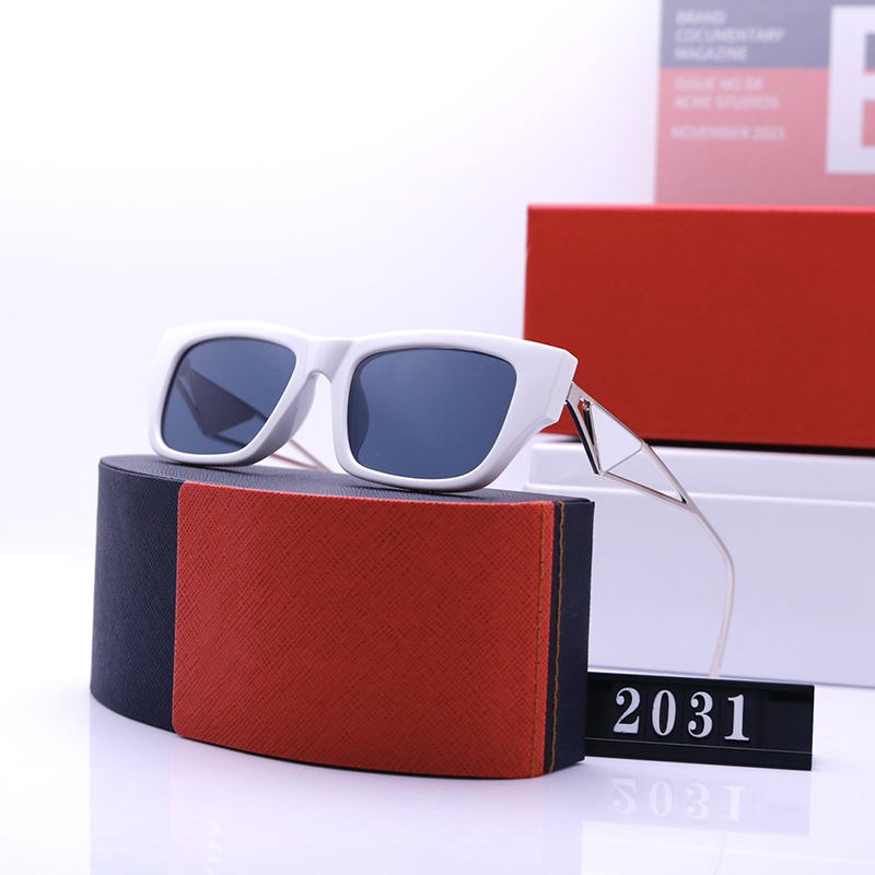 

Mens Luxury Designer Sunglasses For Women Fashion Adumbral Sun Glasses Triangle Letter P Sunglass Beach Glass UV400 Eyeglasses 2303012BF