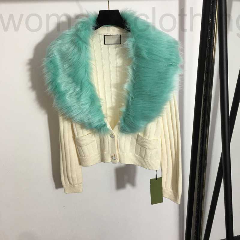 

designer Women V Neck Sweaters Creative Detachable Knit Coat Winter Fall Elastic Cardigan Coats 2 Colors Warm Outerwear KKRZ, Beige