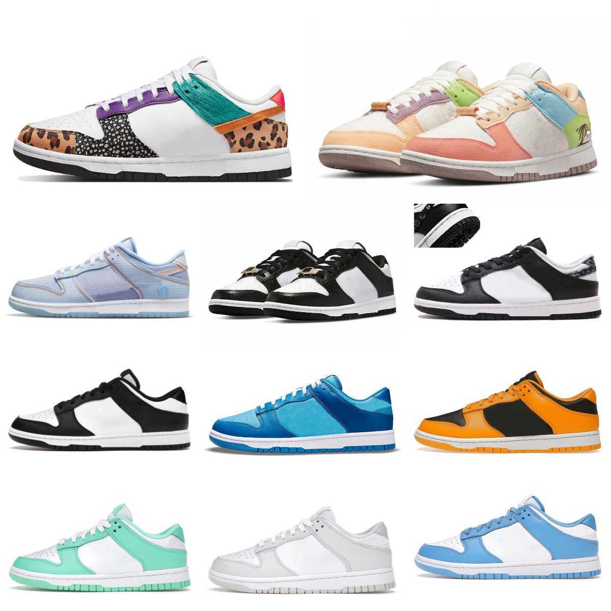 

2023 Designers SB Lows Running Shoes DuNkS Safari Mix Paisley UNC Blue Raspberry Women Men Green Cherry Barber Shop Sun Club Rose Whisper Photon Dust Trainer Sneakers, Please contact us