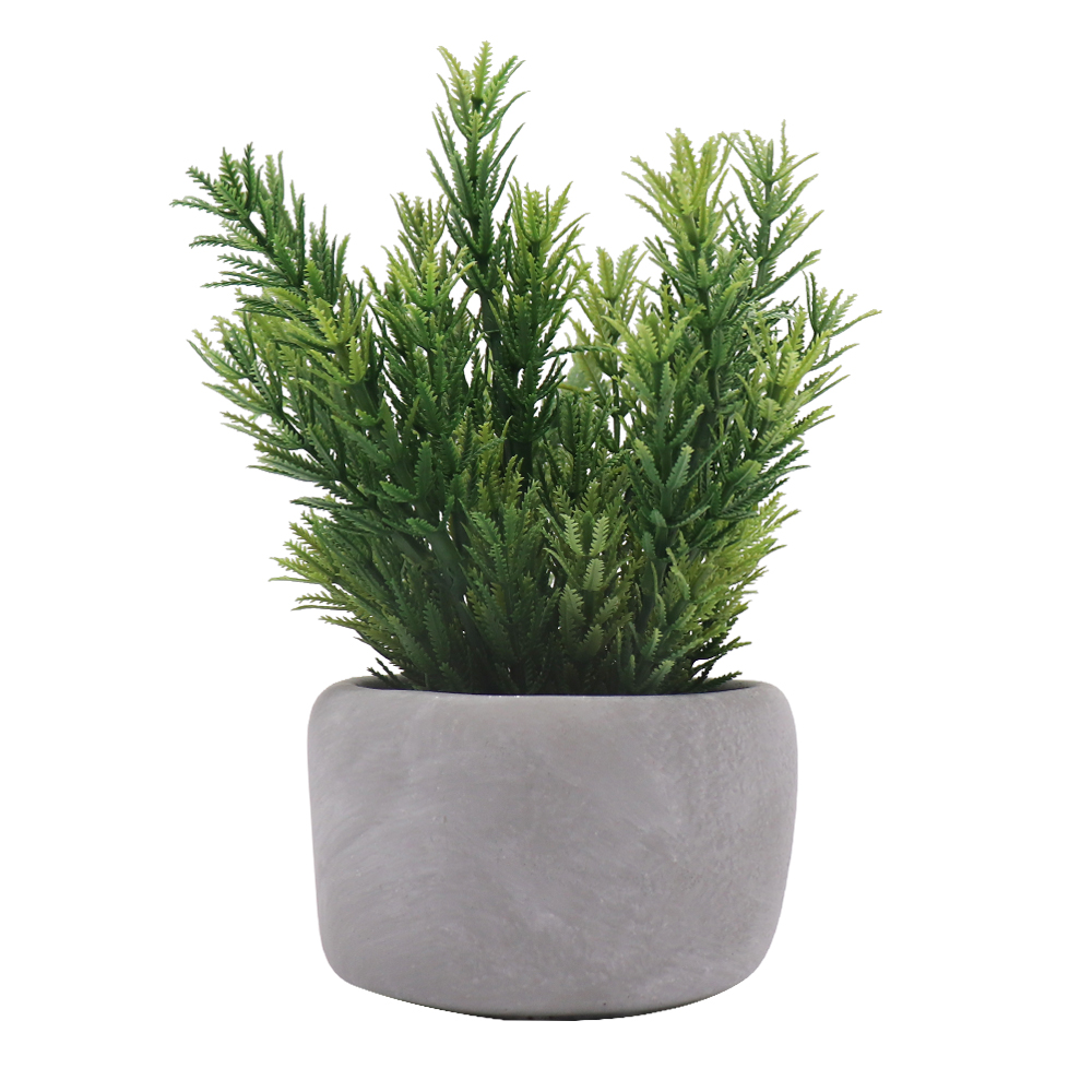 

SYL Artificial Plants Cypress Pot Artificial Potted Plant Grass For Valentines Day Gift 2023, Green