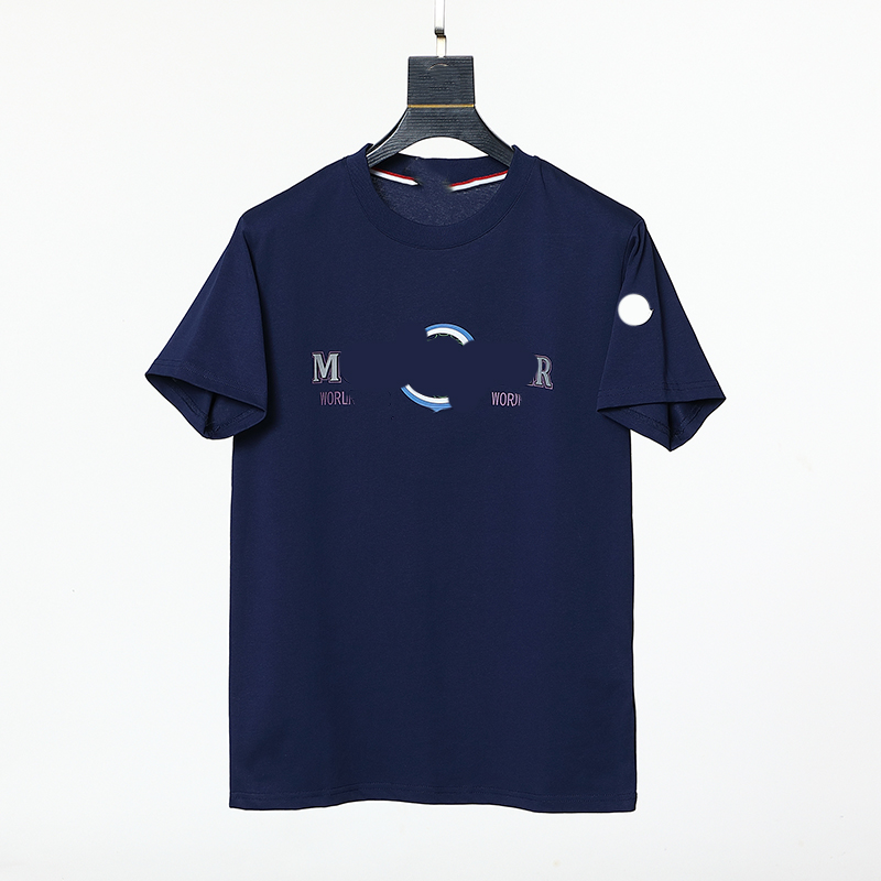 

Designer mens t shirts Womens embroidered badge letter print loose casual cotton polo short sleeve T shirt bottom top Size / M/L/XL Q08Q, 24