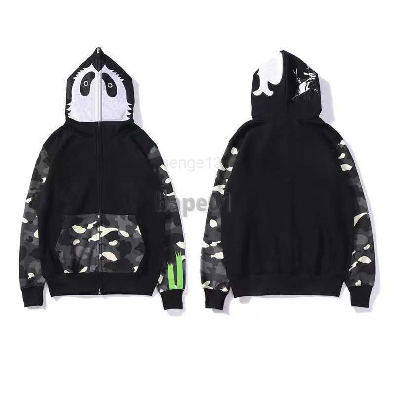 

mens camouflage pattern hoodies men women autumn and winter hooded pullover hip hop couples sweatshirts streetwear size s3xl7l2c, Black+white