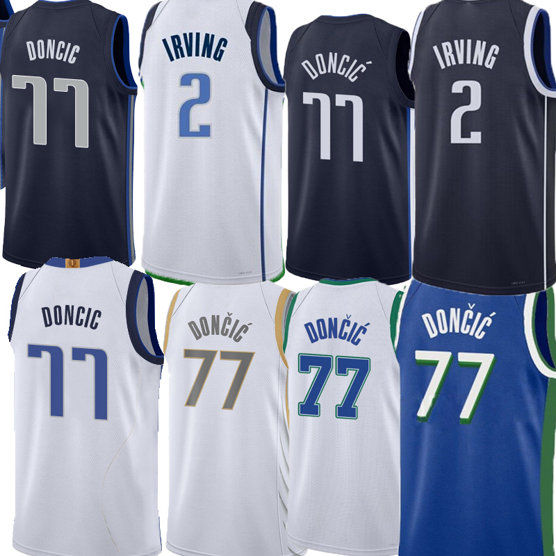 

Men Basketball jersey Kyrie Irving Luka Doncic Dirk Nowitzki Tim Hardaway Jr. Bullock Christian Wood Kleber Bertans Josh Green Dwight Powell 22-23 New Season Jerseys, Orange