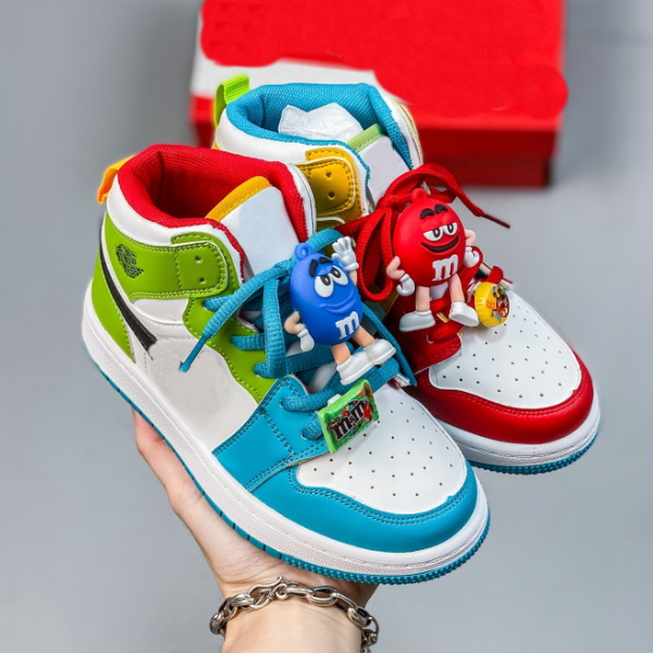 

Toddler shoes MM chocolate Captain America Chicago BABY kids boys sneakers black red white purple Basketball shoe Wholesale prices US11C-US3Y