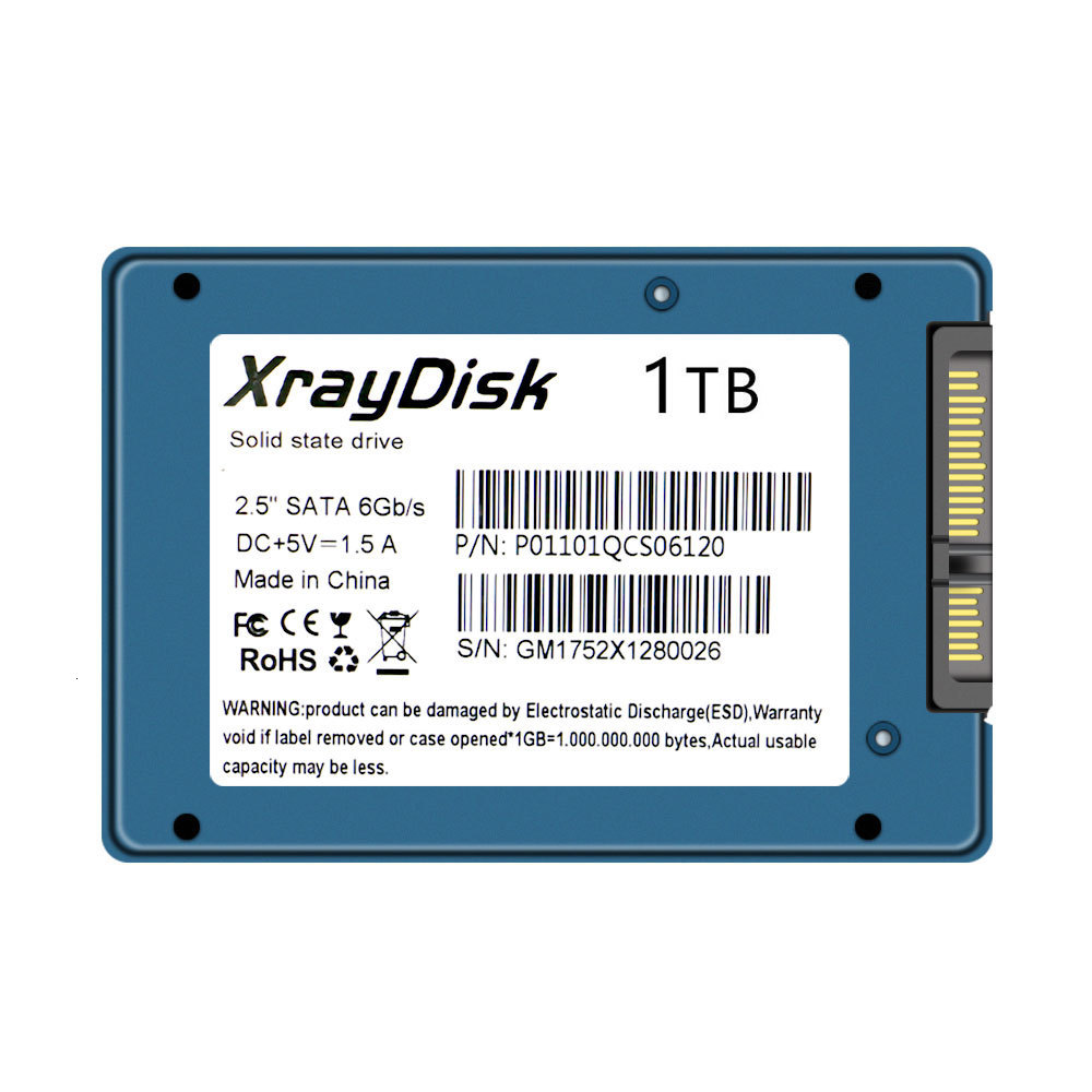 

Hard Drives Xraydisk Metal Case Sata3 Ssd 1TB Internal Solid State Drive Hard Disk For Laptop Desktop 230228