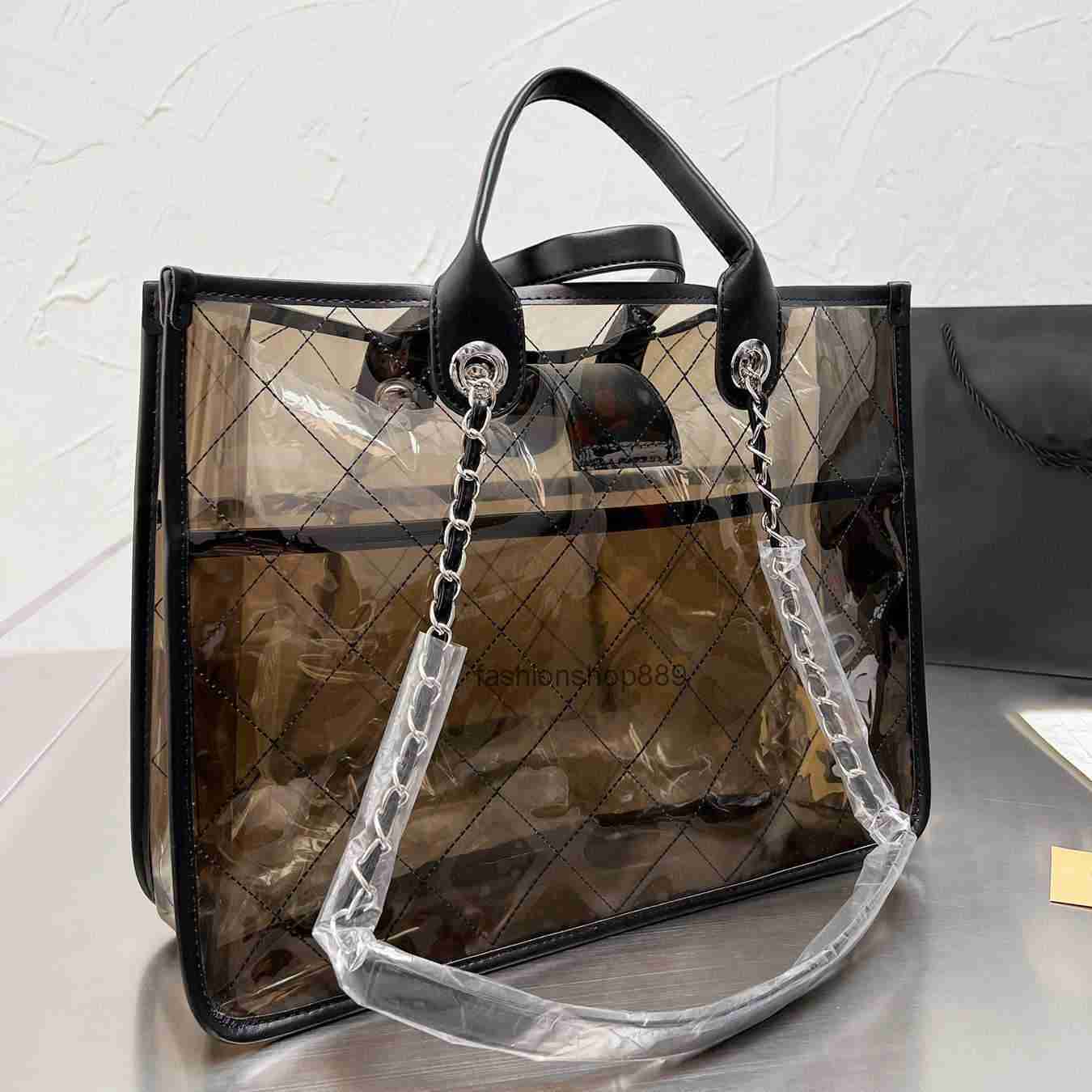 

Evening Bags bag Chain Totes Designer Vintage Women Bags Solid Color Leather Bag Large Shopping Handbags Golden Pendant Handbags, #8