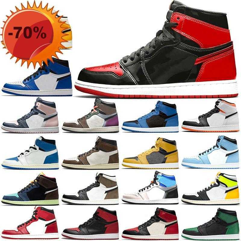 

Sandals Jumpman 1 Basketball Shoes 1s Men Women High Og Bubble Gum Hand Crafted Dark Marina Blue University Pollen Prototype Volt Silver Toe Mens, #32 high og rookie of the year