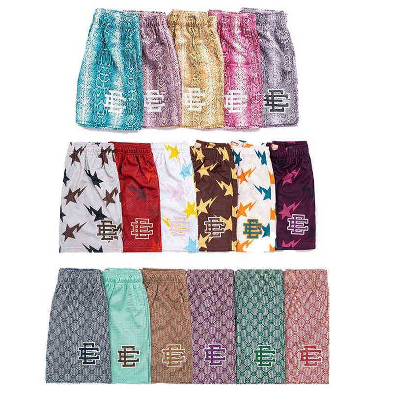 

Men's Shorts Ee Brand Eric Emanuel Basic Short Fitness Mesh Breathable Beach Sports Pants Series Summer Gym Workout Casual 22s3ytp