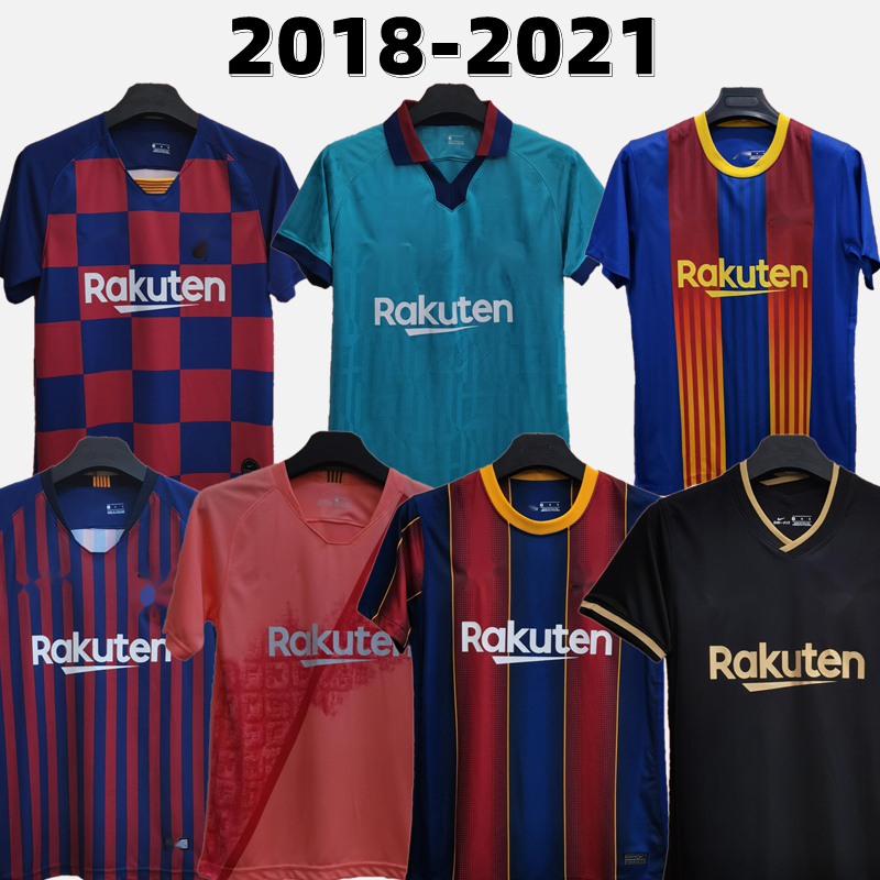 

Soccer Jerseys 18 19 20 21 ANSU FATI 2018-2021 FERRAN DEMBELE PEDRI MEMPHIS DEST GAVI SUAREZ barcelona maillots football shirt kids kit uniform fourth, 18-19 third