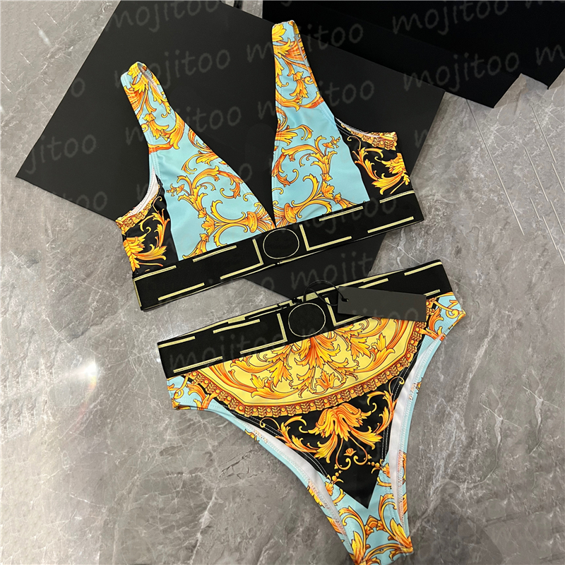 

Classic Woman Swimwear Designer Biknis Sets Designer Print Summer Beach Bathing Suits Women Swimsuit Brand Wear, 888