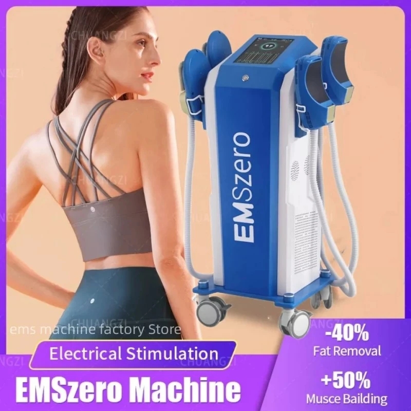 

RF Equipment 2023 New DLS-emslim Update Nova 13 Tesla Emszero Machine with 4 pcs NEO Handles With Pelvic Stimulation Pads Optional