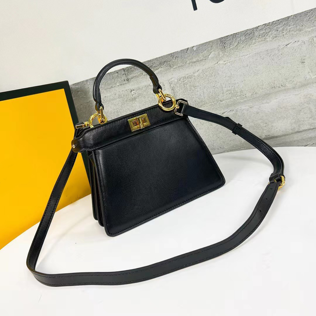 

Peekaboo ISeeU Medium shoulder handbags bags Small peekaboo Crossbody tote Selleria Luxurys Designers leather wallet purse size 20-15.5-11cm, No 7